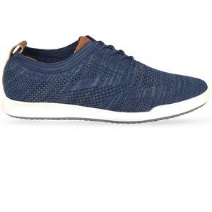 Men's Izod Flyaway Knit Oxford Lace Up Casual Shoes Size 9.5  11 Navy Blue  NWT